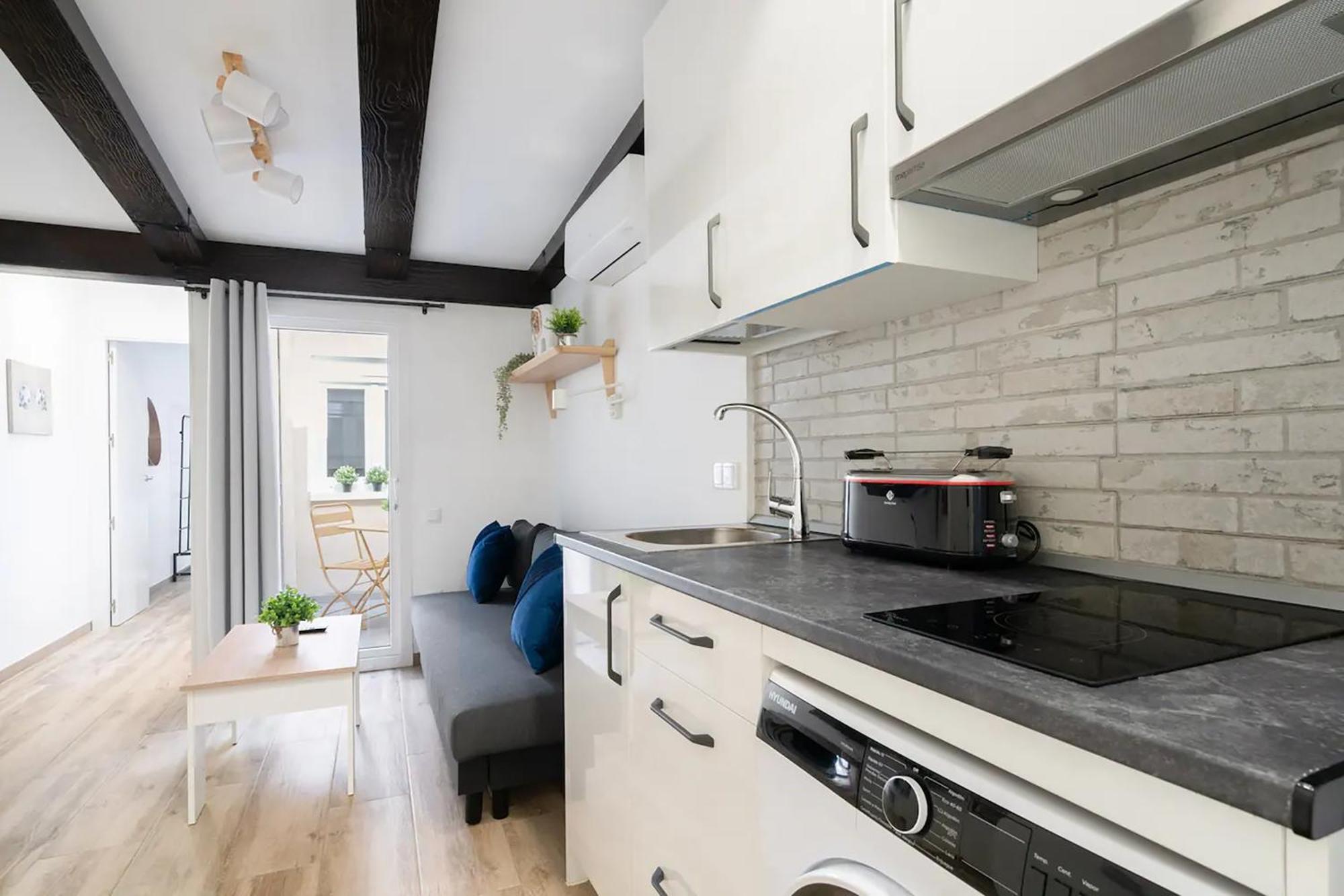 Appartamento Charming San Isidro Madrid Esterno foto